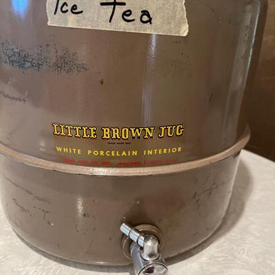 Vintage beverage dispenser Crock insert