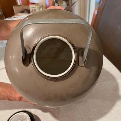 Vintage beverage dispenser Crock insert
