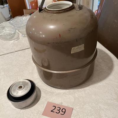 Vintage beverage dispenser Crock insert