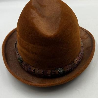 Golden pheasant hat