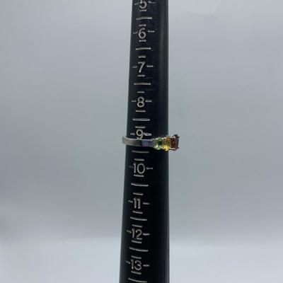 Multicolored Gemstone Ring, Bracelet, and Earring Set (B3-KW)