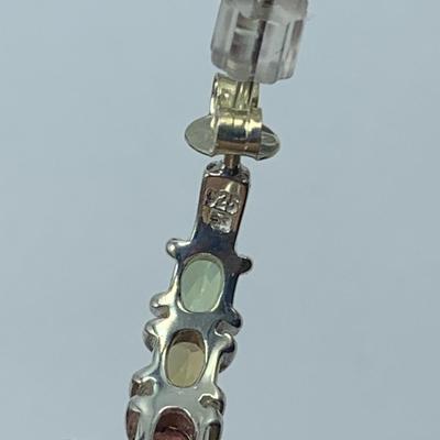 Multicolored Gemstone Ring, Bracelet, and Earring Set (B3-KW)