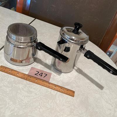 Stainless steel kitchen ware