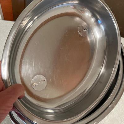 Stainless steel roasting pan