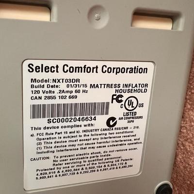 Sleep Number Select Comfort Queen Base With Remote