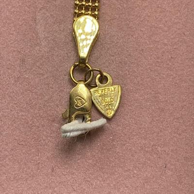 Beverly Hills Gold 14K Bracelet and 14K Gold Charm Bracelet (B3-KW)