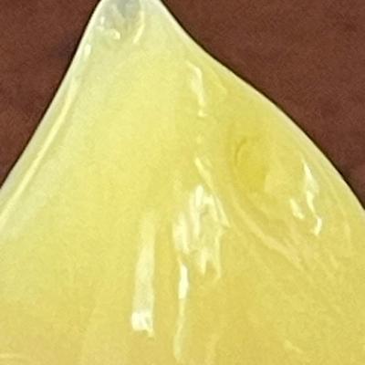 Uranium glass bird