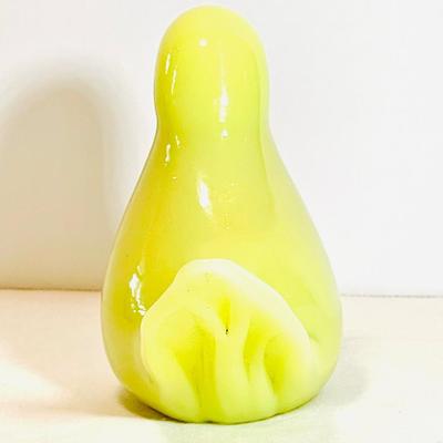 Uranium glass bird