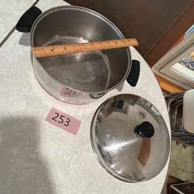 Copper bottom sauce pot