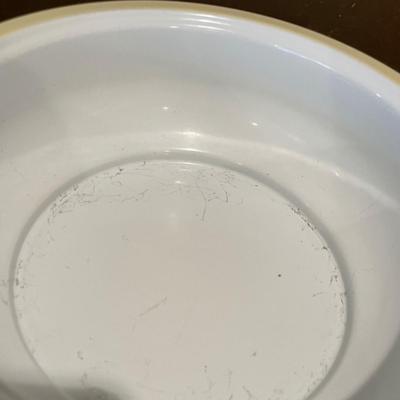 Vintage casserole with trivet
