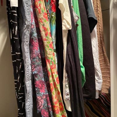 Large lot of fun and bright clothing