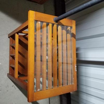 Side Table with Lamp