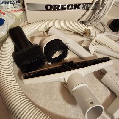 Oreck XL Compact Canister Vacuum & Accessories  (S-JS)