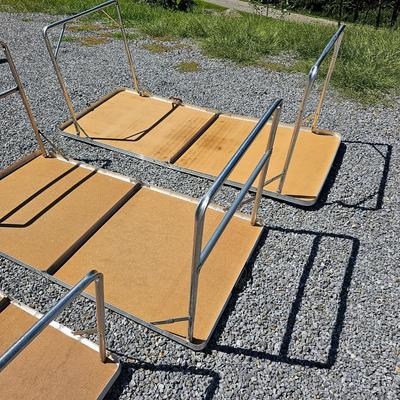 Three Aluminum Folding Tables  (S-JS)