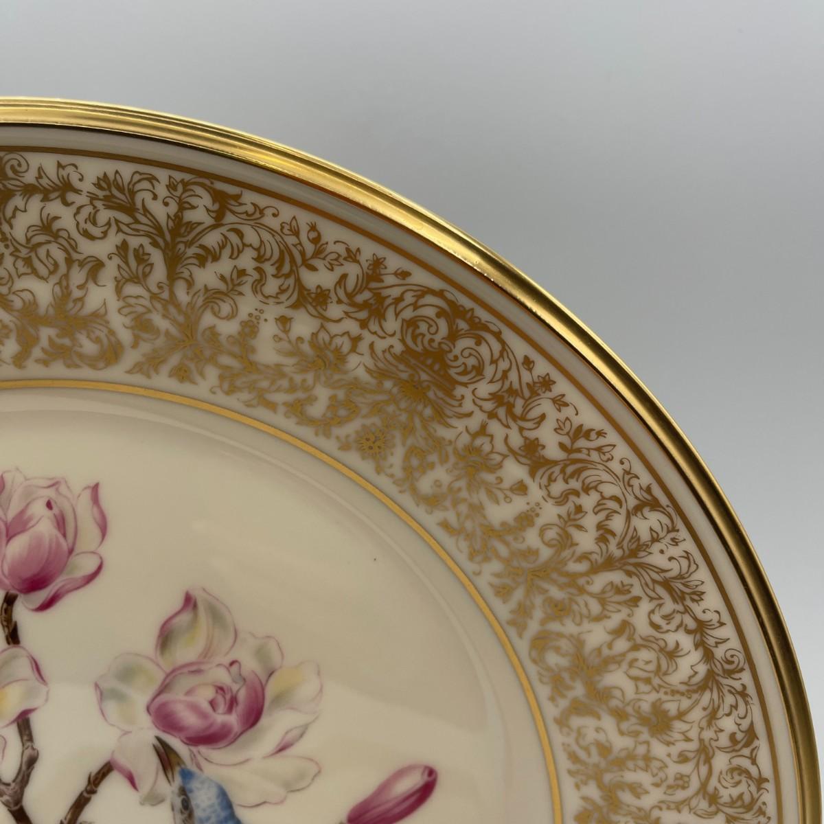 Boehm by Lenox Collector Plates Mountain Bluebirds