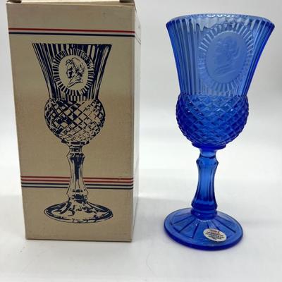Washington & Martha Goblet  Avon