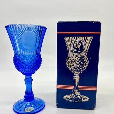 Washington & Martha Goblet  Avon