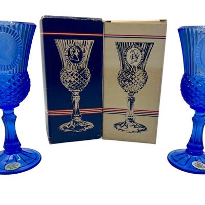 Washington & Martha Goblet  Avon