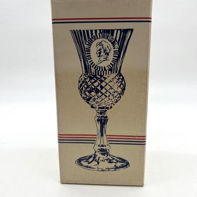 Washington & Martha Goblet  Avon