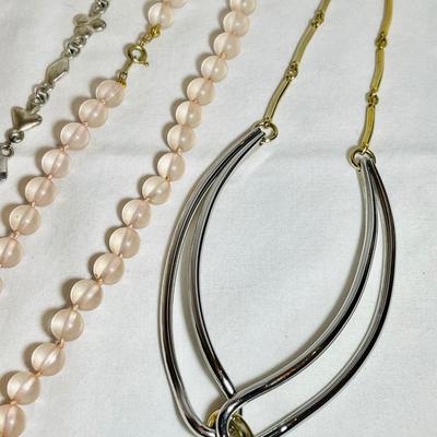 Contemporary costume jewelry lot