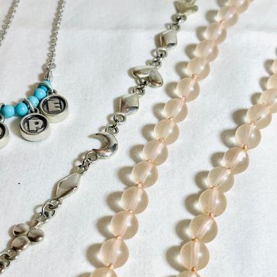 Contemporary costume jewelry lot