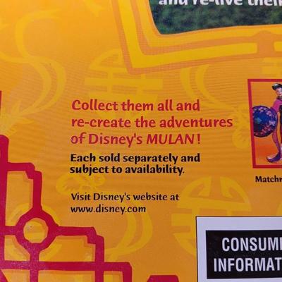 1997 Mattel Disney Mulan Hearts of Honor Mulan & Shang Doll Giftset 19019