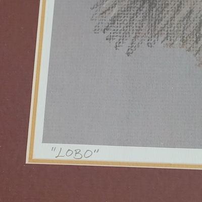 #24: Pencil Signed and Numbered 'Lobo' - Nancy Robinson