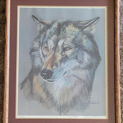 #24: Pencil Signed and Numbered 'Lobo' - Nancy Robinson