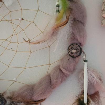 #25: Dreamcatcher with Feathers & Conchos