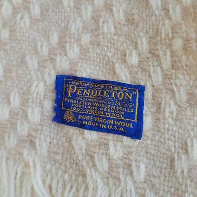 #11: Vintage PENDLETON Wool Knit Throw