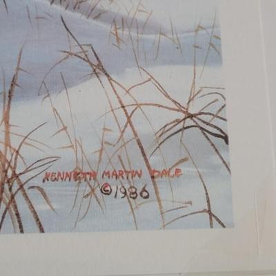 #26: Colorado Artist Kenneth Martin Dale 'On the Track' Artist Proof #26 of 30