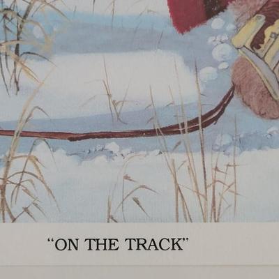 #26: Colorado Artist Kenneth Martin Dale 'On the Track' Artist Proof #26 of 30