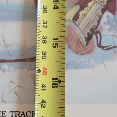 #26: Colorado Artist Kenneth Martin Dale 'On the Track' Artist Proof #26 of 30