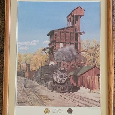 #27: John Hugh Coker Chama New Mexico Railroad Art