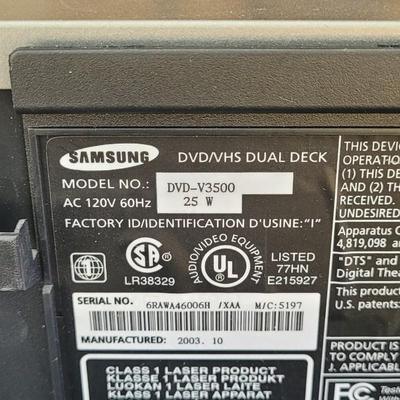 #35: Samsung DVD/VHS Dual Deck with Remote