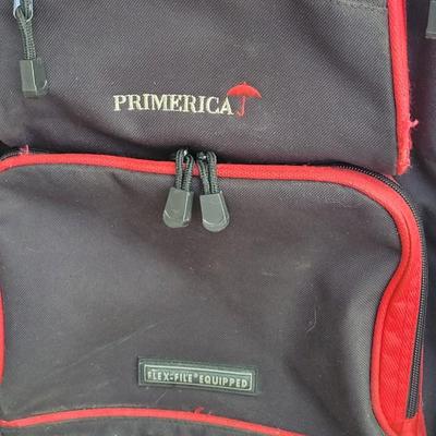 #37: PRIMERICA Travel Backpack with Wheels and Telescopic Handle