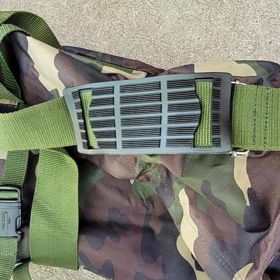 #39: New with Tags Pine Creek Extra Large Camo Duffle Bag