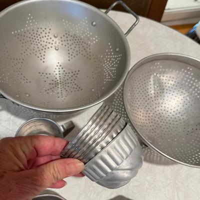 Strainers, sifter + more