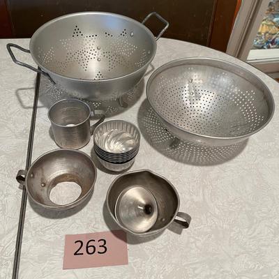 Strainers, sifter + more