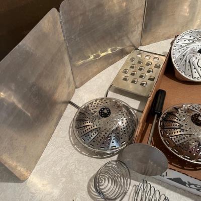Assortment of Kitchen utensils