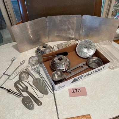 Assortment of Kitchen utensils