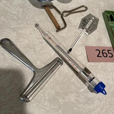 Assortment of Kitchen utensils