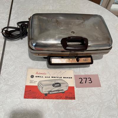 Vintage waffle iron