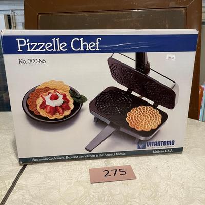 Pizzelle Chef like new with box