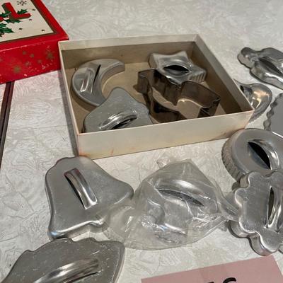 Cookie cutters & Christmas Card box