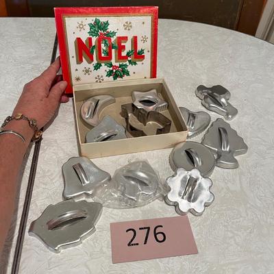 Cookie cutters & Christmas Card box