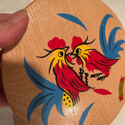 Rooster Cock fight Hamburger press
