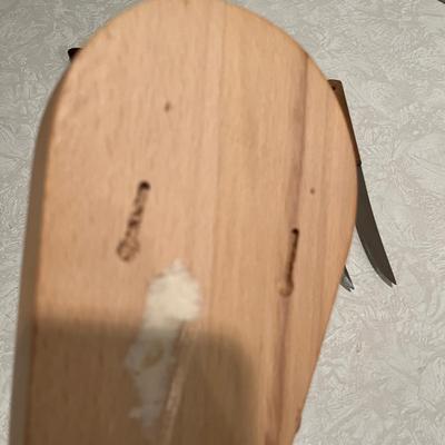 Wooden Wall hanging knife holder