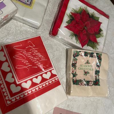 New assortment of holiday napkins