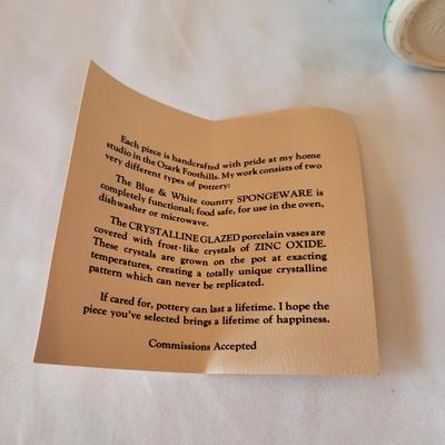 Signed Frank Neef Pottery and More (K-CE)